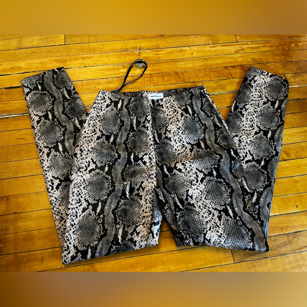 Superdown | Snakeskin Pants